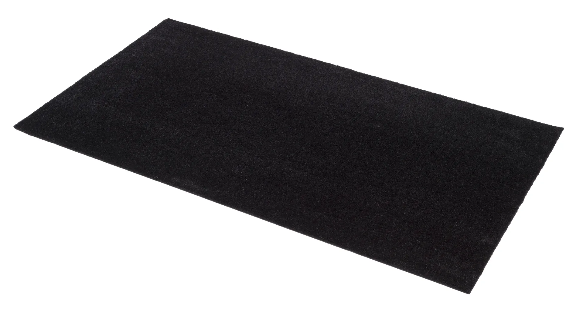 Unicolor gångmatta, Black, 67x120 cm tica copenhagen