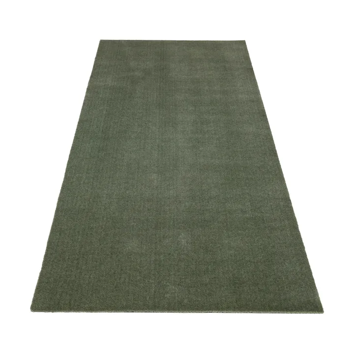 Unicolor gångmatta - Dusty green, 90x200 cm - tica copenhagen