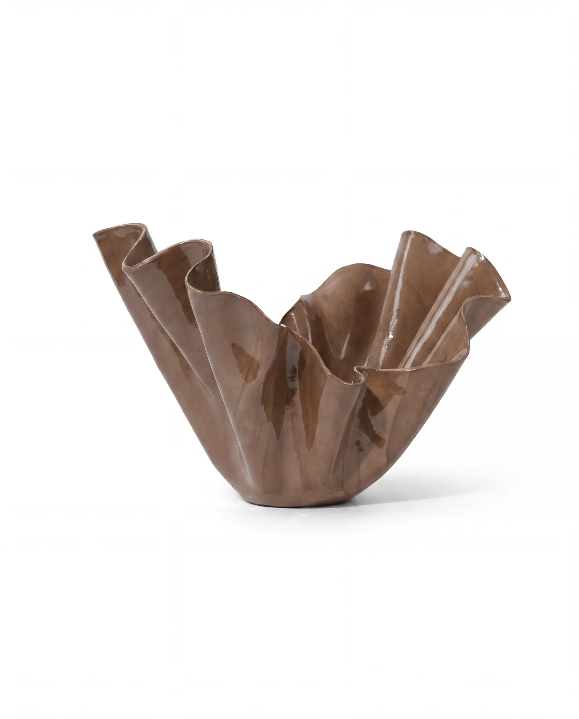 Amnell skulptur, Brown, 39x25 cm Tinted