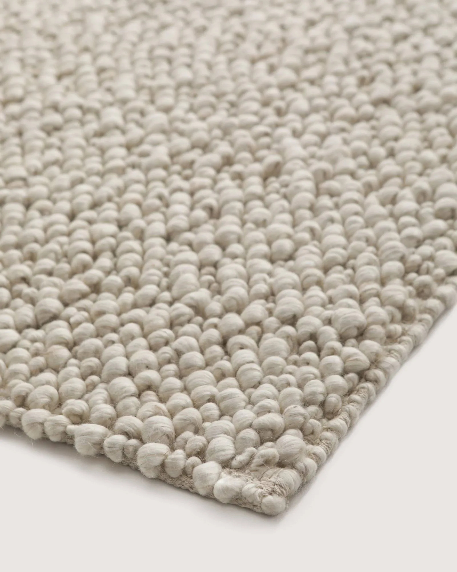 Andersdotter ullmatta, Beige-off white, 300x400 cm Tinted