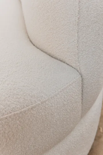 Delon soffa - Bouclé off-white - Tinted