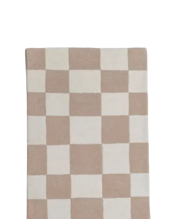 Hafstrom gångmatta ull 80x300 cm - Beige-white - Tinted