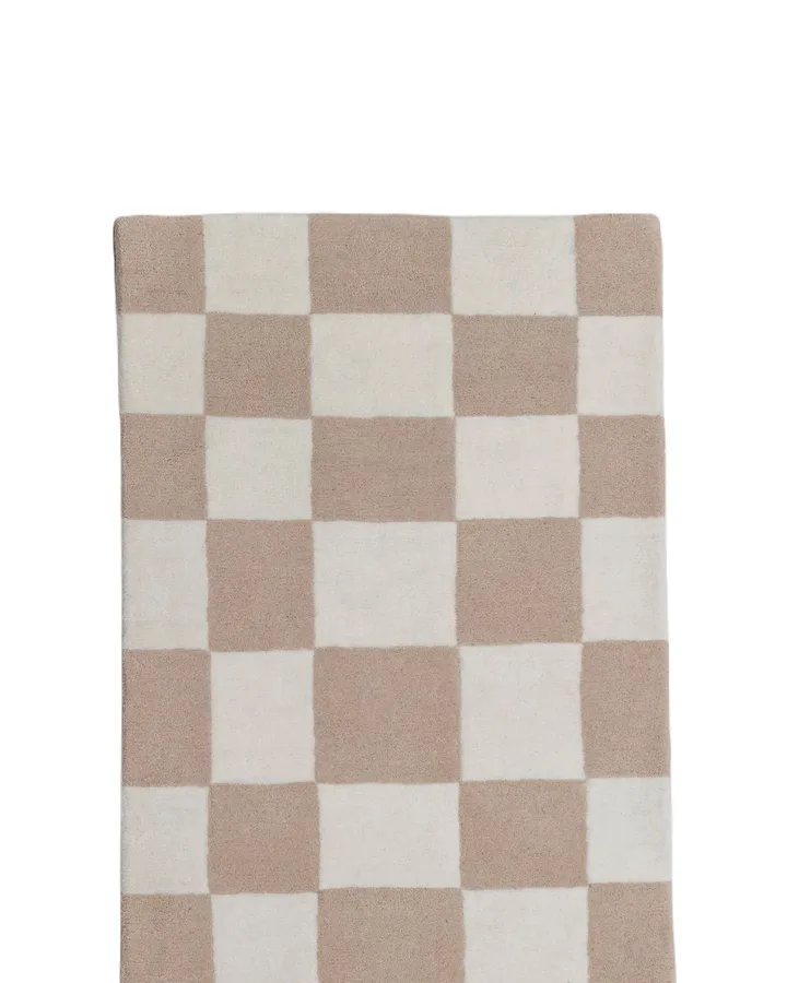 Hafstrom gångmatta ull 80x300 cm - Beige-white - Tinted