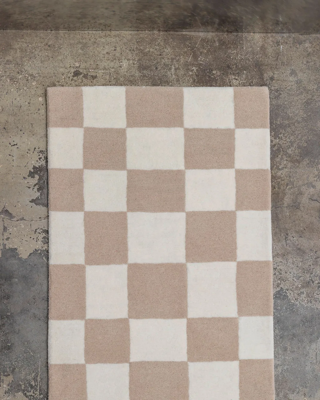 Hafstrom gångmatta ull 80x300 cm, Beige-white Tinted