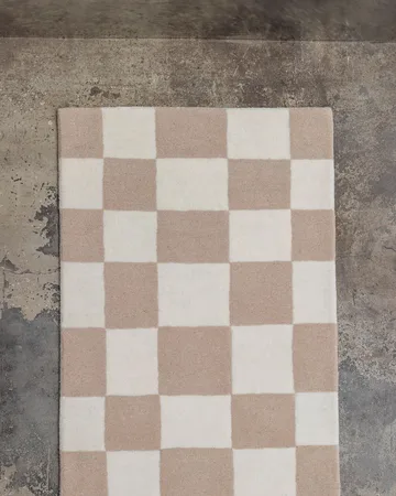 Hafstrom gångmatta ull 80x300 cm - Beige-white - Tinted