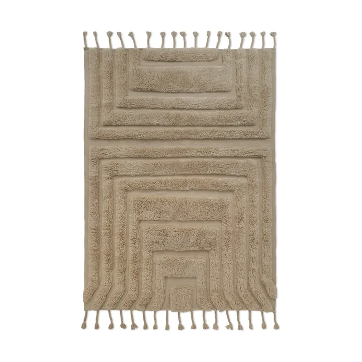 Kask ullmatta 200x300 cm - Beige - Tinted