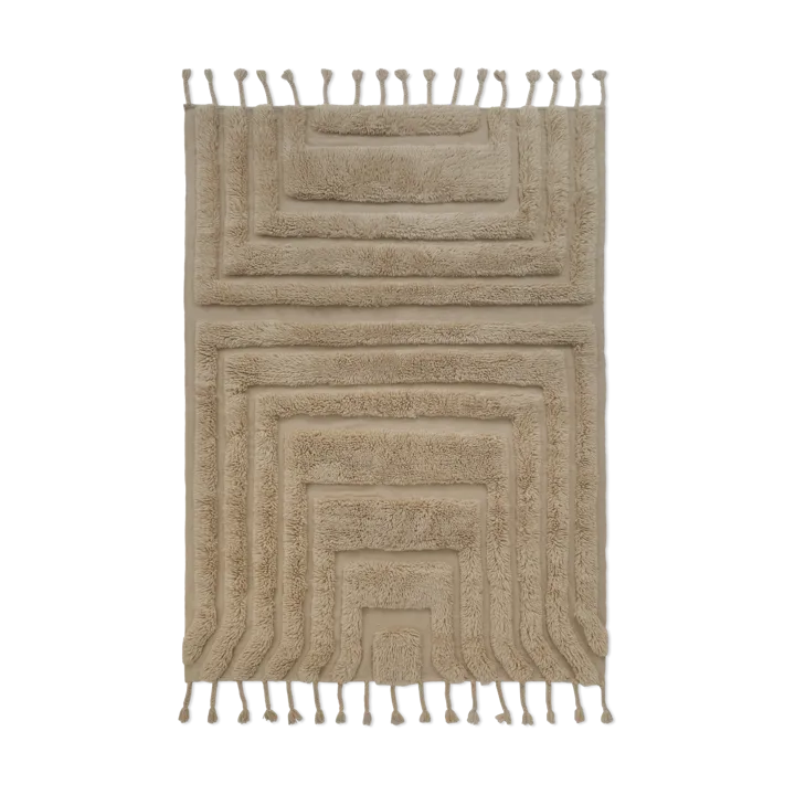 Kask ullmatta 250x350 cm - Beige - Tinted