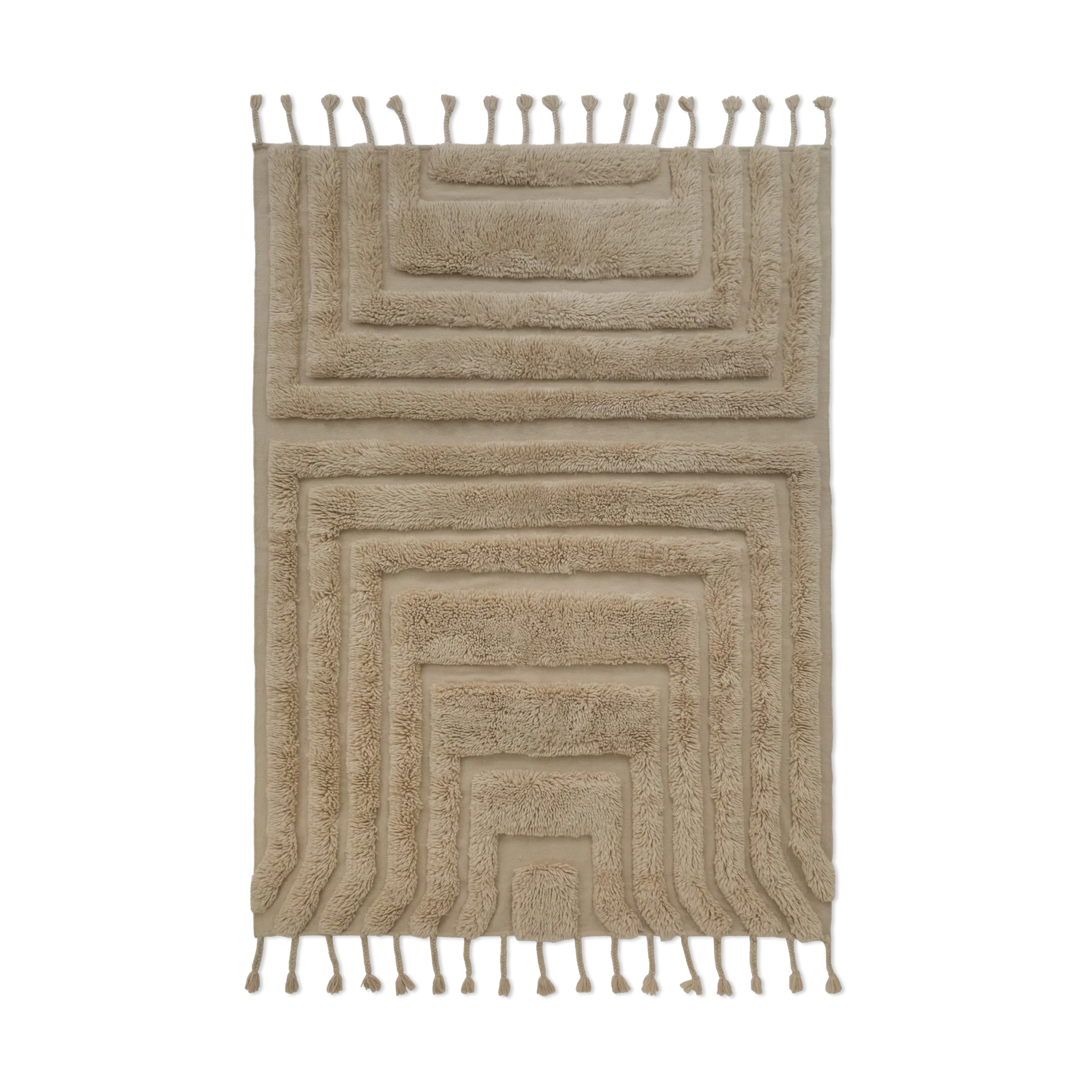 Kask ullmatta 300x400 cm, Beige Tinted
