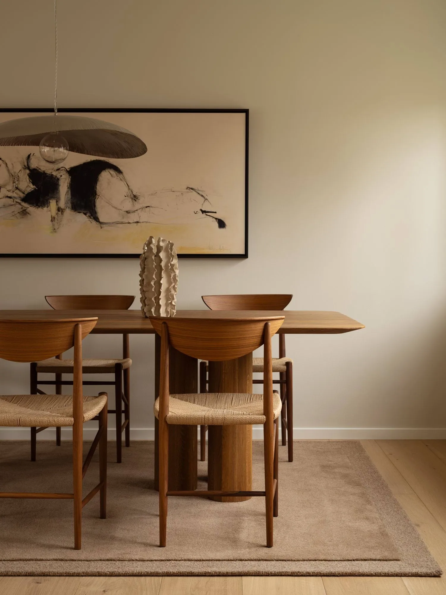 Louis ullmatta, Beige brown, 200x300 cm Tinted