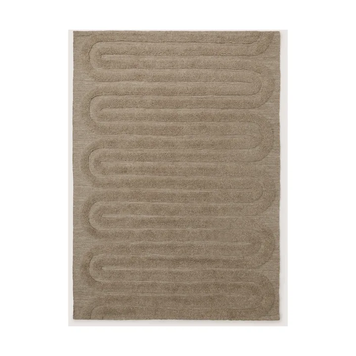 Riklund ullmatta - Beige-melange, 250x350 cm - Tinted