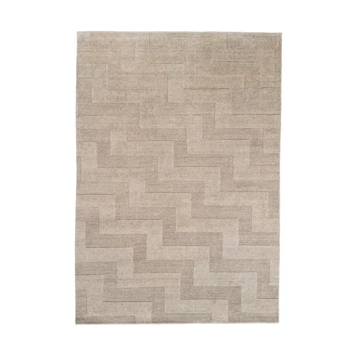 Valmont ullmatta - Beige-melange, 250x350 cm - Tinted