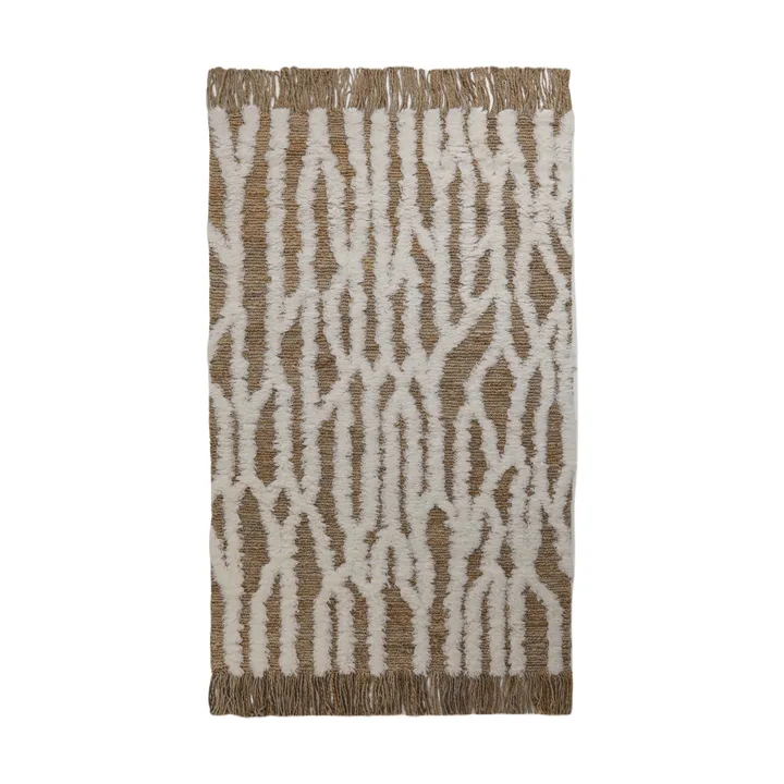 Wahl jutematta 200x300 cm - Brown-offwhite - Tinted