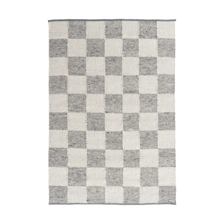Gotland Design matta Special Edition - Silver-white nr. 2418, 200x200 cm - Tisca