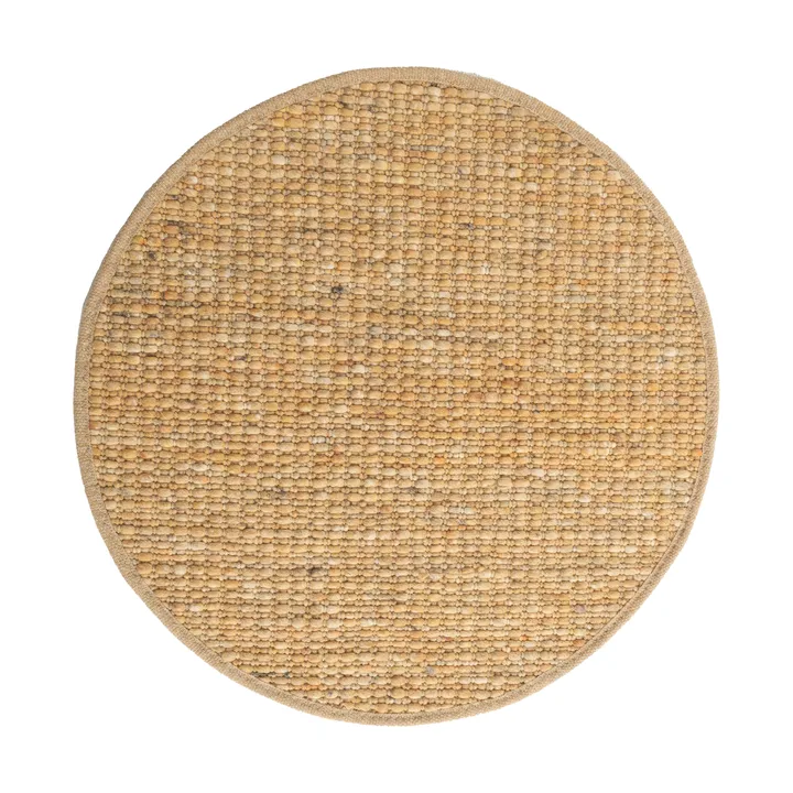 Greenland Swift round matta - Gold nr. 261, Ø250 cm - Tisca