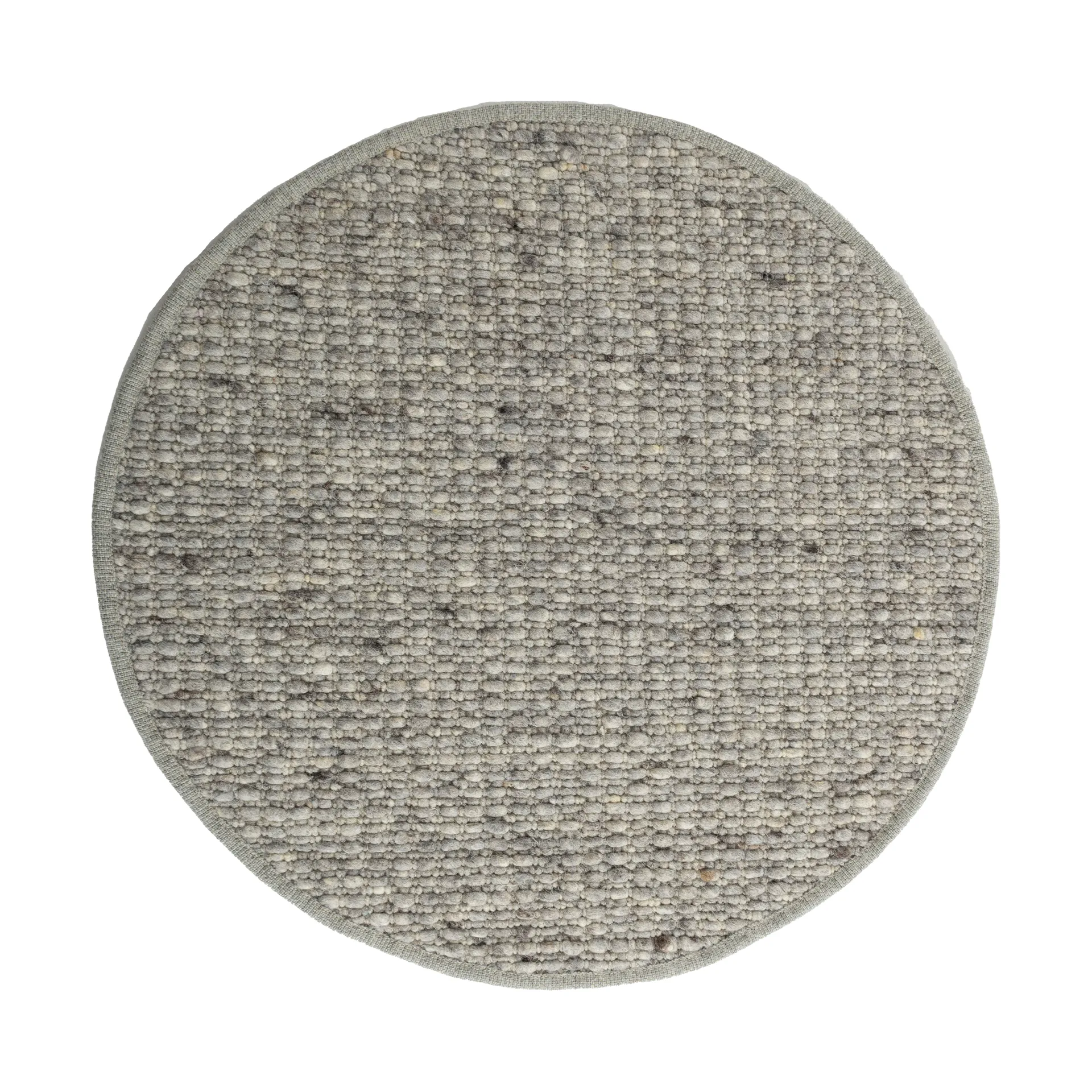 Greenland Swift round matta, Silver nr. 28, Ø200 cm Tisca