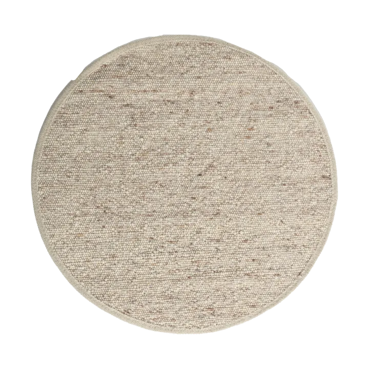 Sierrafil round matta - Ecru nr 32, Ø170 cm - Tisca