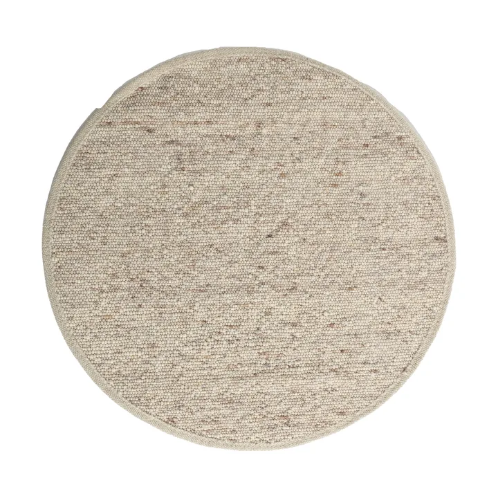 Sierrafil round matta - Ecru nr 32, Ø300 cm - Tisca