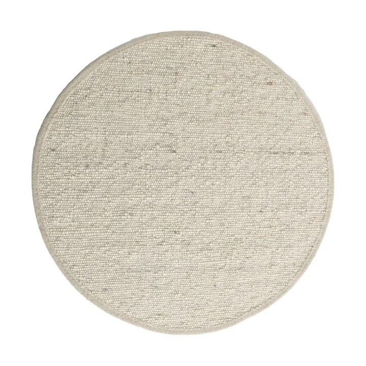 Sierrafil round matta - Natural white nr. 11, Ø250 cm - Tisca