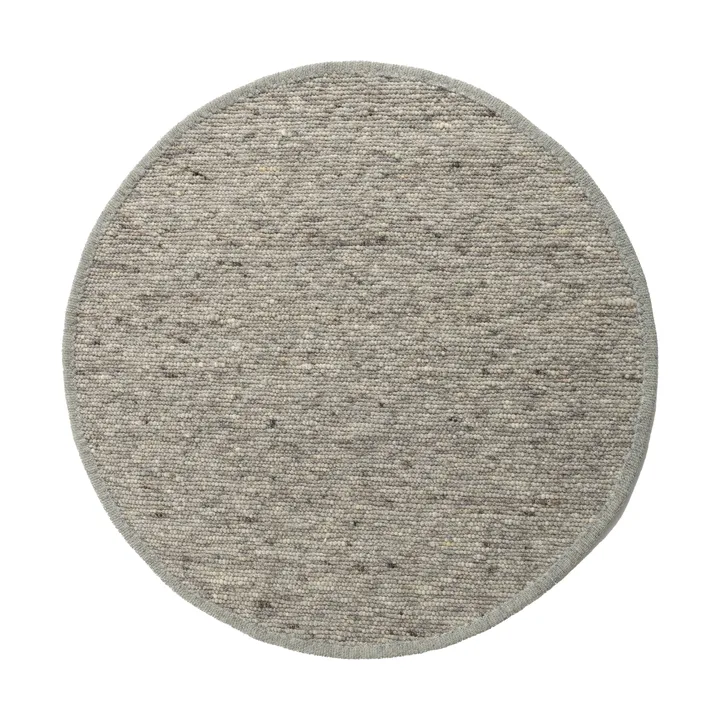 Sierrafil round matta - Silver nr. 28, Ø250 cm - Tisca