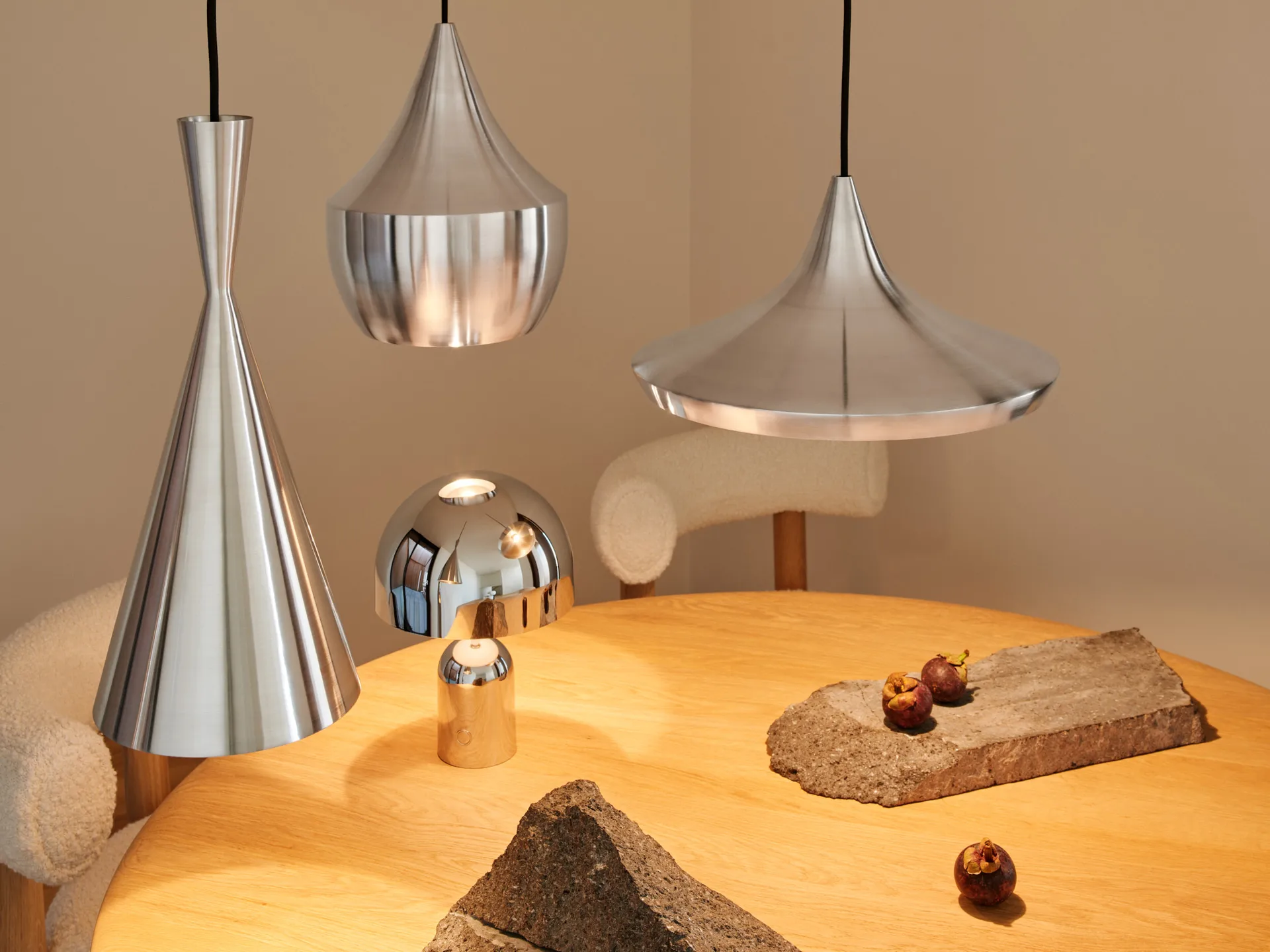 Beat Unbeaten fat lampskärm Ø24 cm, Aluminium Tom Dixon