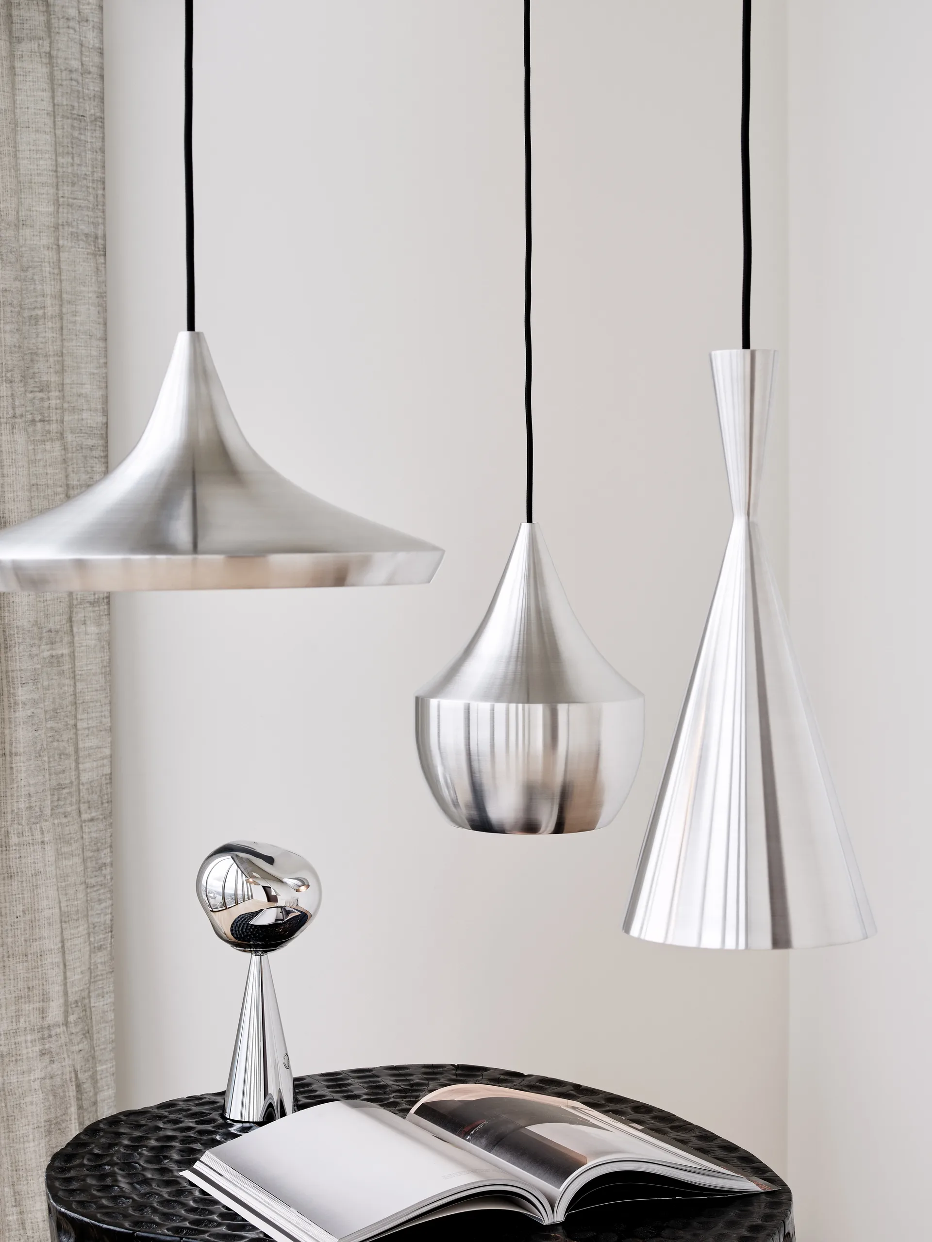 Beat Unbeaten wide lampskärm Ø36 cm, Aluminium Tom Dixon