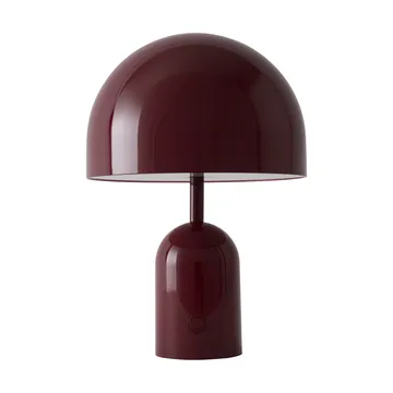 Bell Portabel LED bordslampa 28 cm v.2 - Burgundy (vinröd) - Tom Dixon