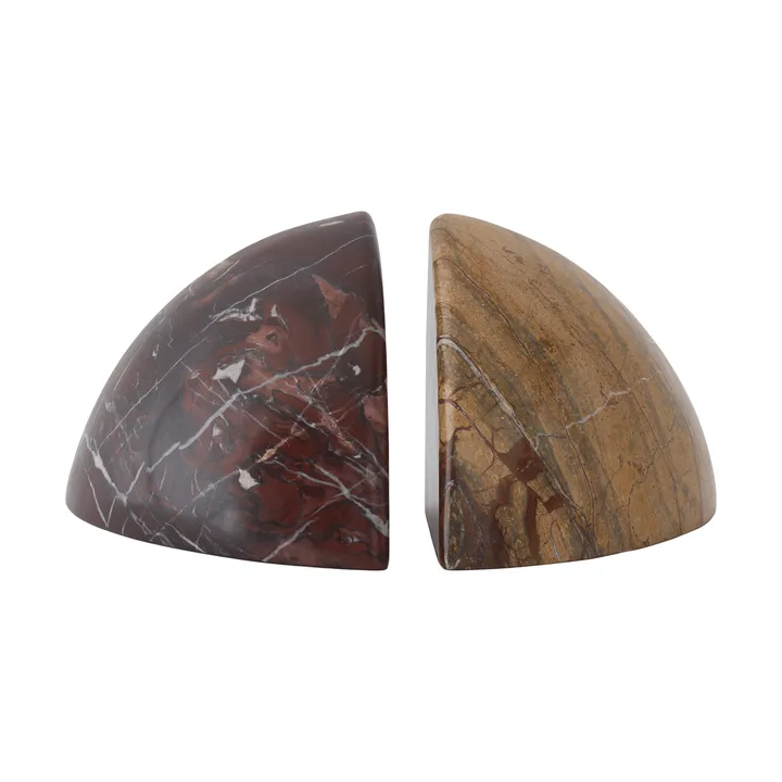 Boulder bokstöd 2 delar - 12,8x12,8 cm - Tom Dixon