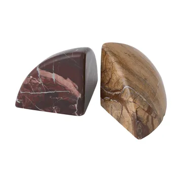 Boulder bokstöd 2 delar - 12,8x12,8 cm - Tom Dixon
