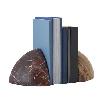 Boulder bokstöd 2 delar - 12,8x12,8 cm - Tom Dixon