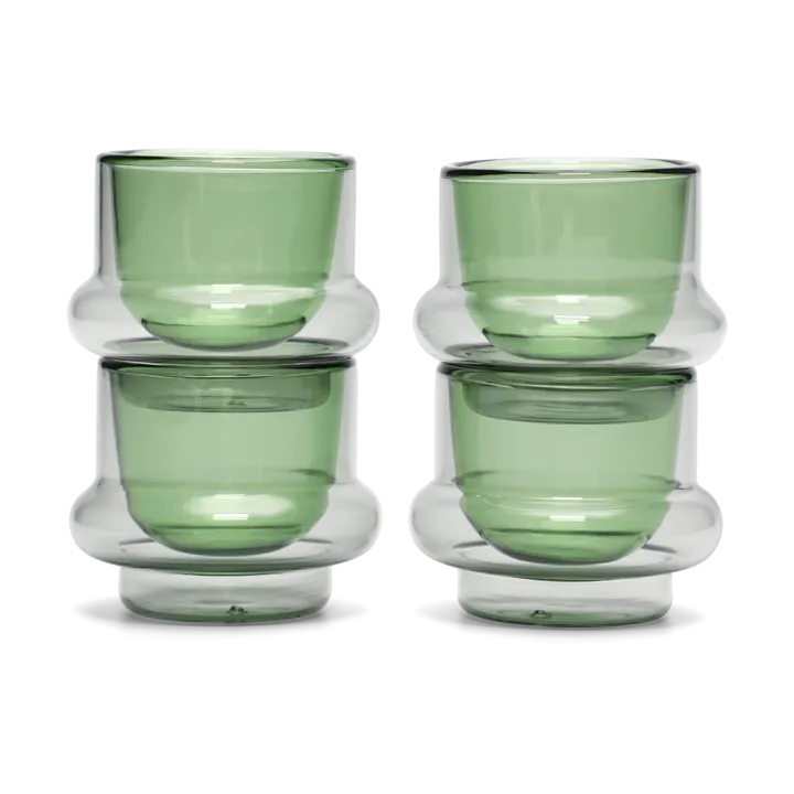 Bump espressokopp 5 cl 4-pack - Green - Tom Dixon