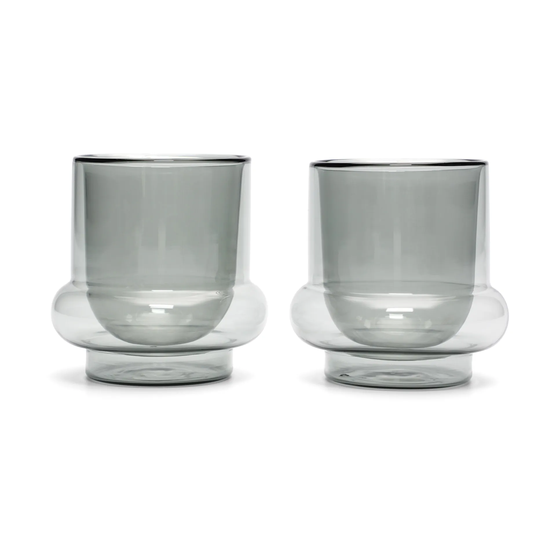 Bump kaffekopp 20 cl 2-pack, Grey Tom Dixon