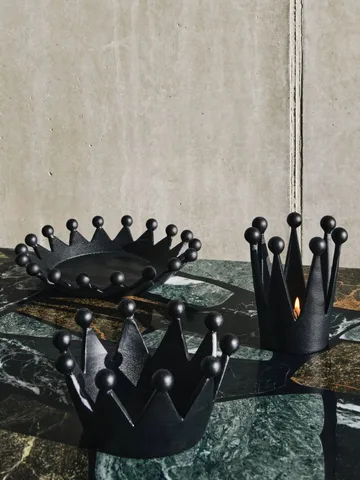 Cast Iron Crown ljuslykta - Ø14x8,2 cm - Tom Dixon