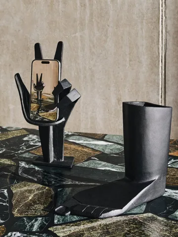 Cast Iron fot - Black, 21,5x20 cm - Tom Dixon