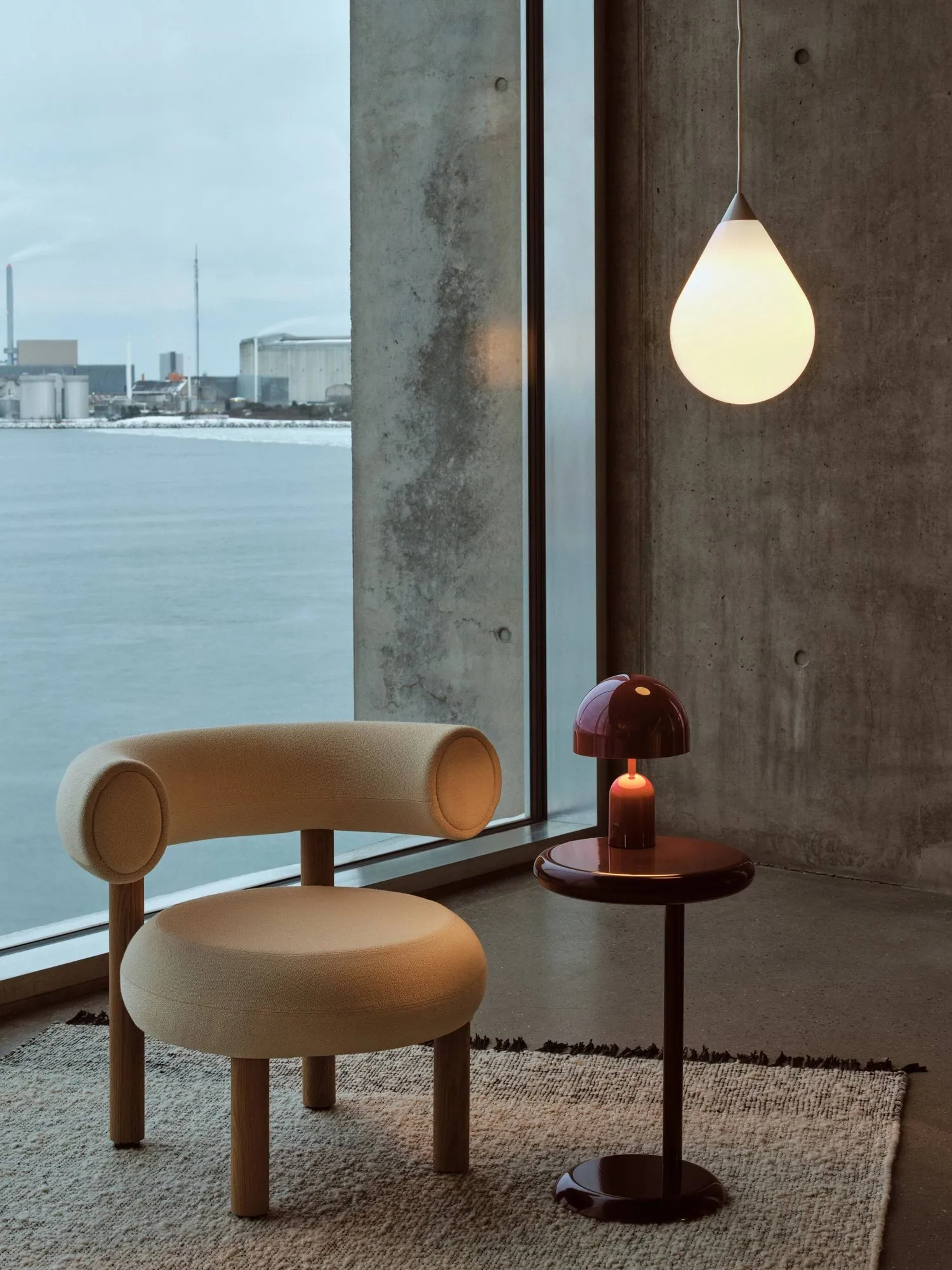 Flare Bead pendel, Opal Tom Dixon