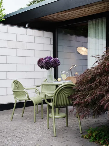Groove cafébord runt - Moss, Ø70 cm - Tom Dixon