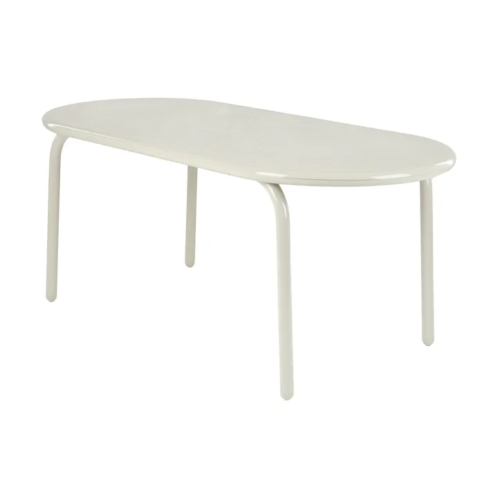Groove Obround matbord - Putty, 86x186 cm - Tom Dixon