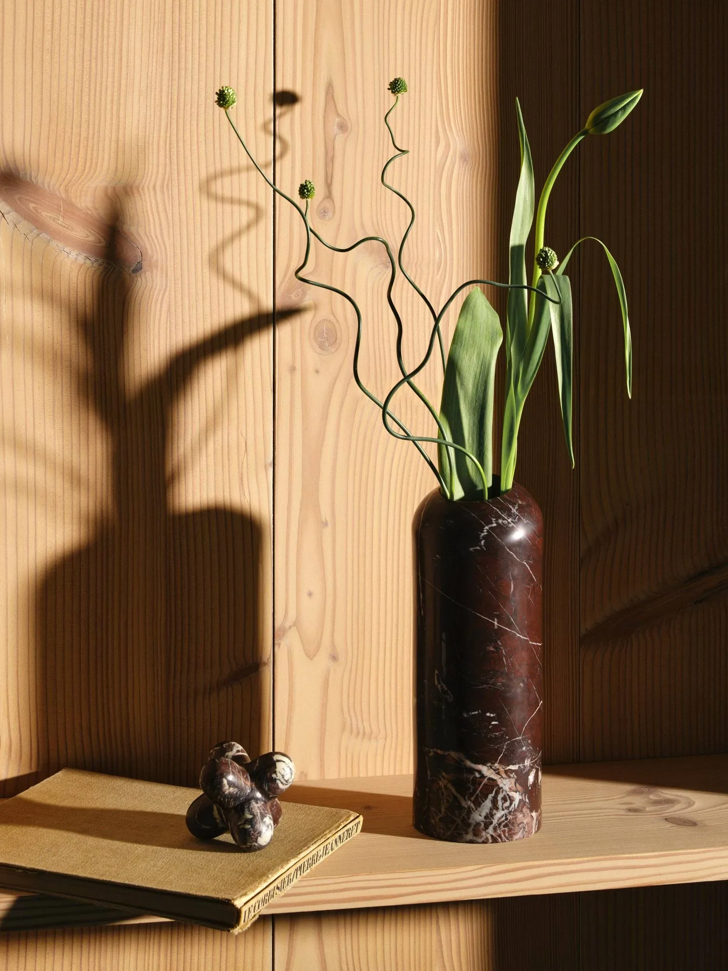 Jack dekorationsobjekt, Forest brown marble, 10x8,5 cm Tom Dixon