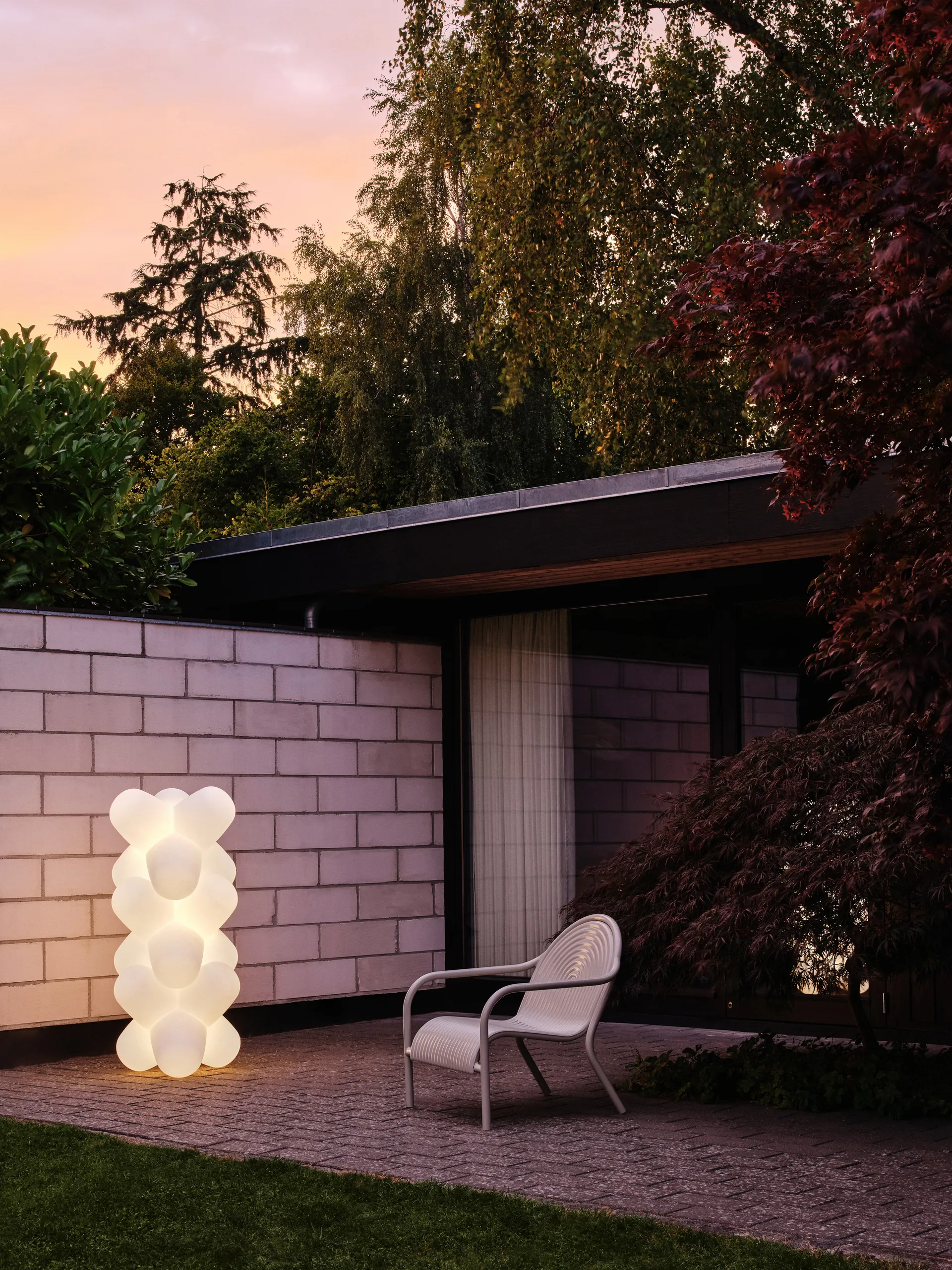 Jack portabel golvlampa, White Tom Dixon