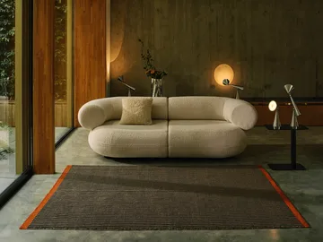 Line matta - Svart 200x300 cm - Tom Dixon