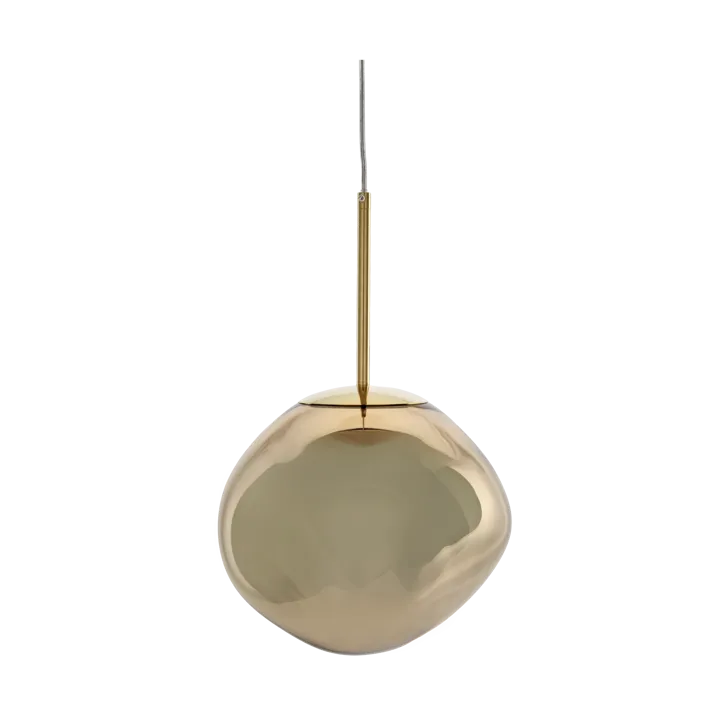 Melt pendel LED - Bronze (brons), mini 27x28 cm - Tom Dixon