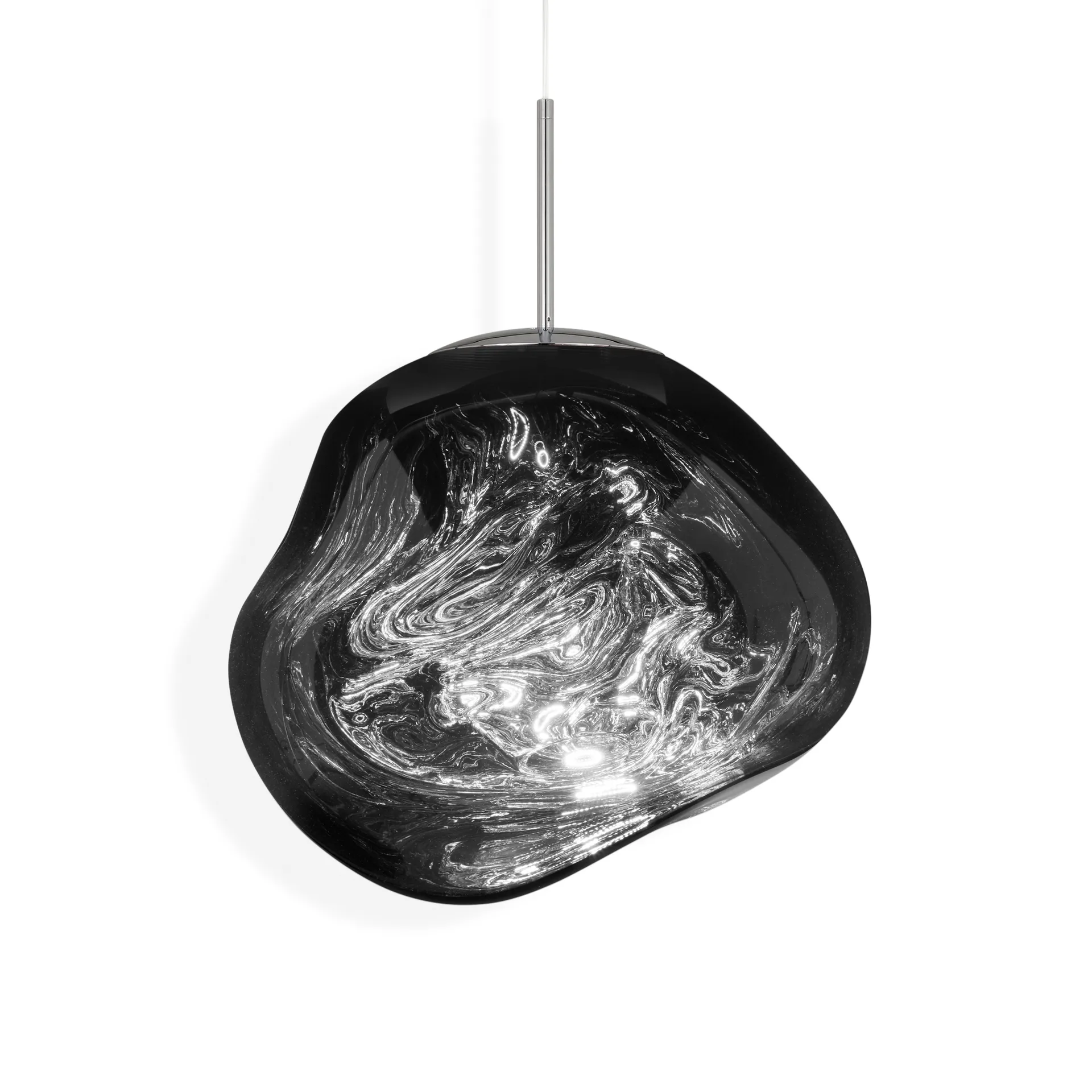 Melt pendel LED, Chrome Tom Dixon