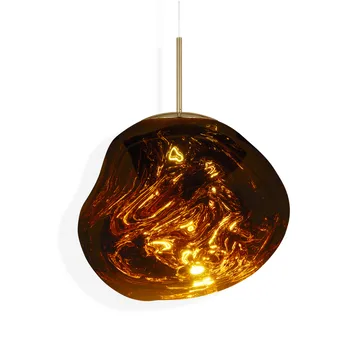 Melt pendel LED - Gold (guld), medium 50x50 cm - Tom Dixon