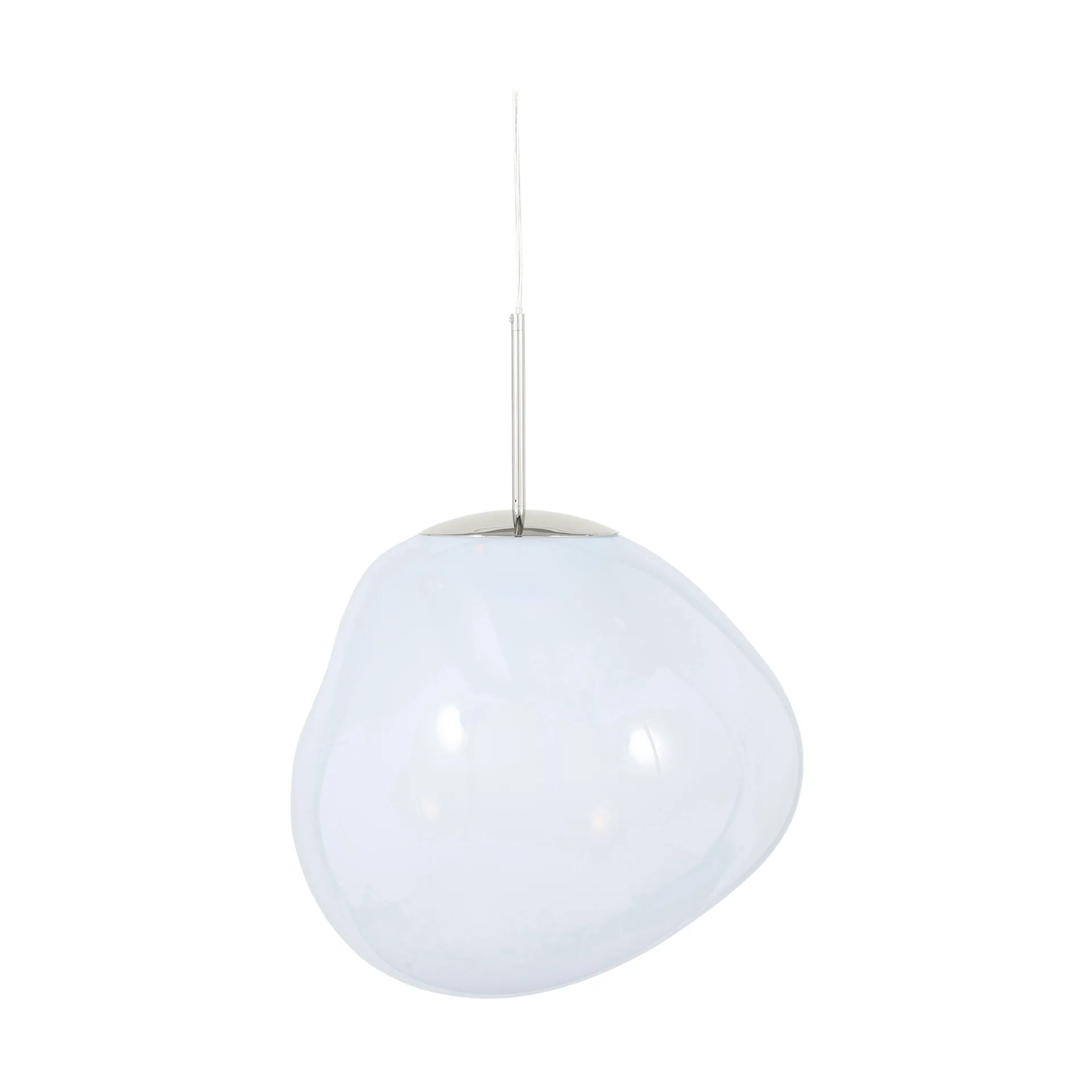 Melt pendel LED, Opal-silver, medium 50x50 cm Tom Dixon