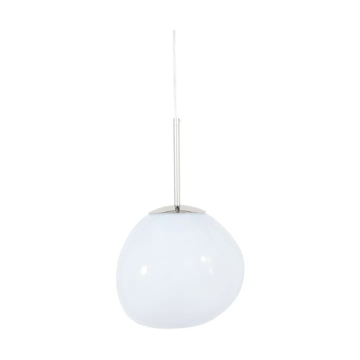 Melt pendel LED - Opal-silver, mini 27x28 cm - Tom Dixon