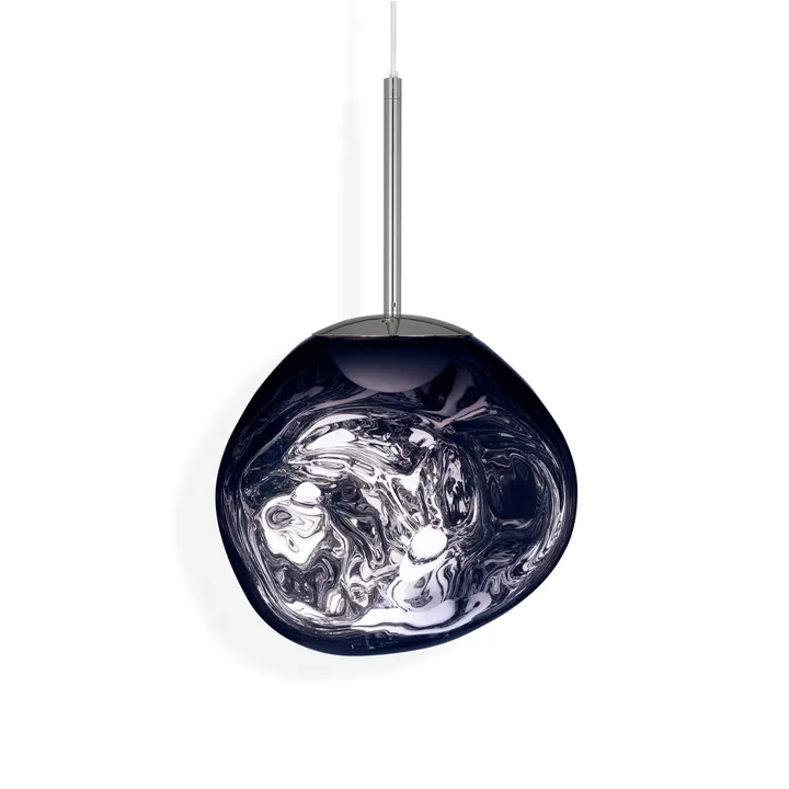 Melt pendel LED - Smoke, mini 27x28 cm - Tom Dixon
