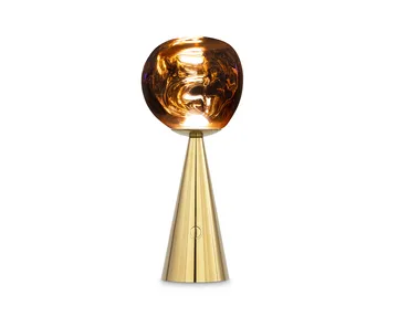 Melt Portable bordslampa - Gold - Tom Dixon