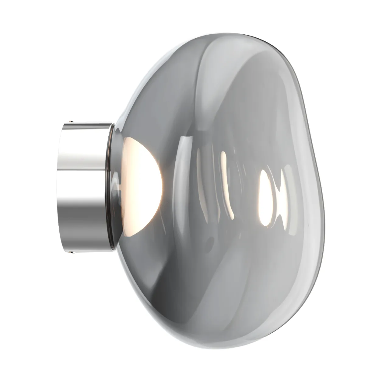 Melt Surface LED vägglampa, Nickel Tom Dixon