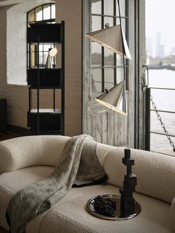 Pose pendel - Silver, Ø43x30 cm - Tom Dixon
