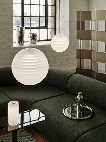 Press Sphere pendel LED Ø30 cm - Frosted - Tom Dixon
