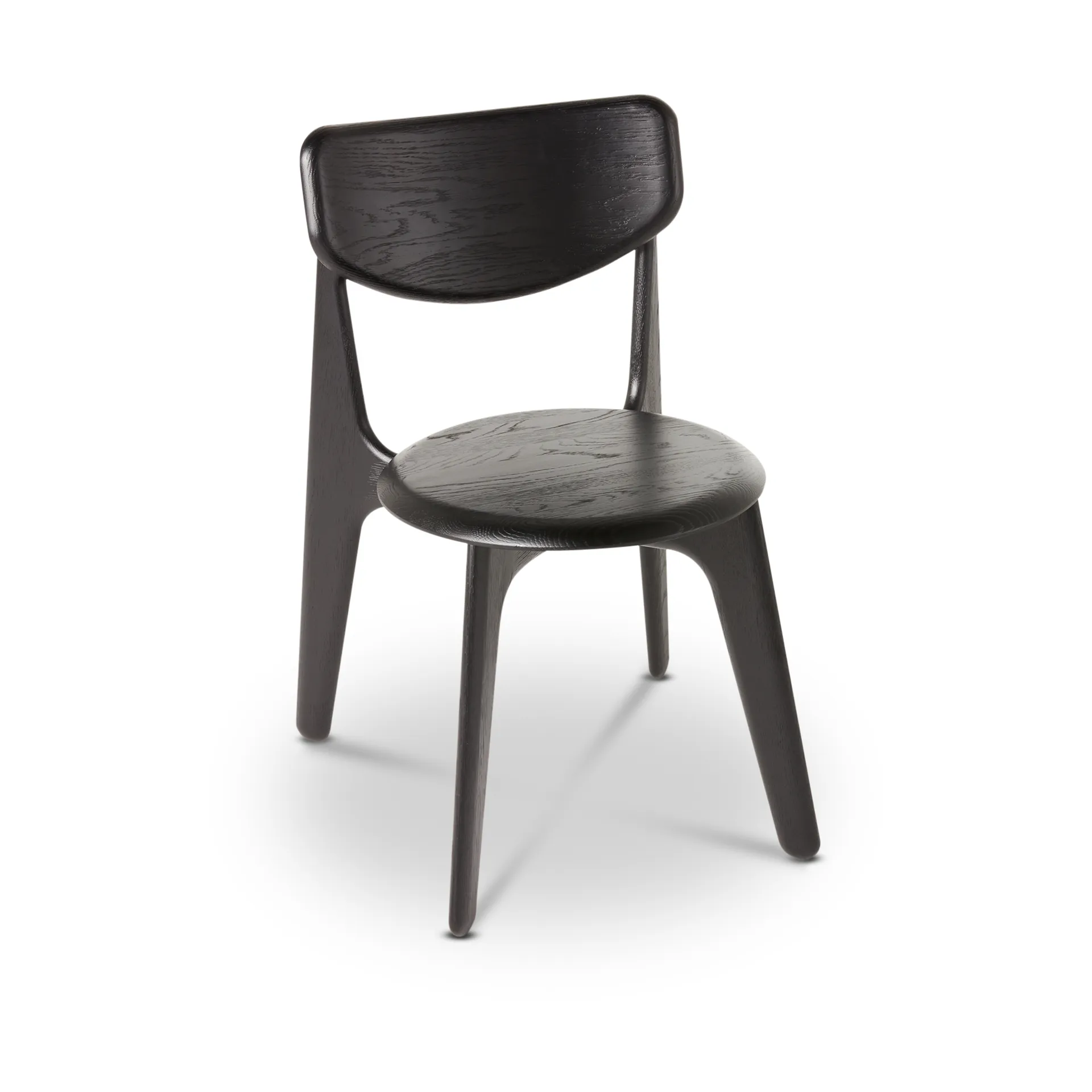 Slab Dining stol, Svart Tom Dixon
